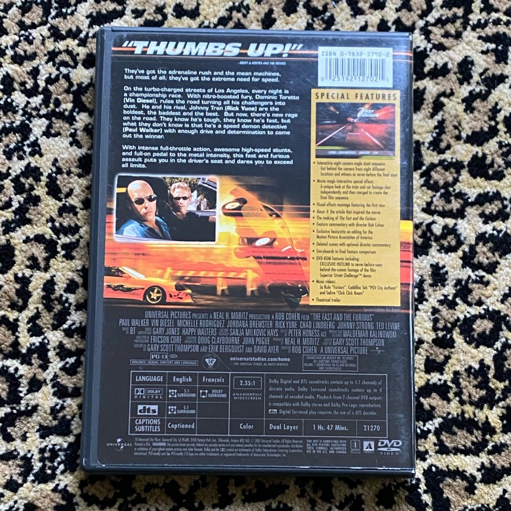 Gone in 60 Seconds and The Fast and the Furious DVD bundle - Picture 5 of 5